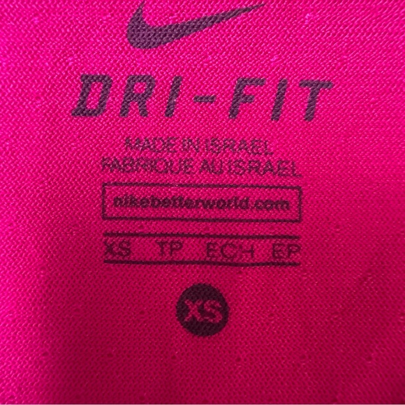 Nike Hot Pink Racerback Tank Top Athletic Style Size XS - Picture 5 of 7